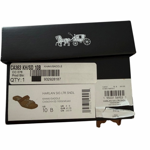 New Coach Harlan Signature Sandals Women’s Size 10 - Picture 4 of 4